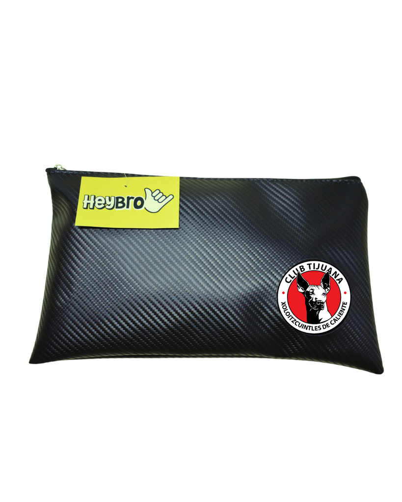 BOLSA HEYBRO COSMETIQUERA VINIPIEL LOGO