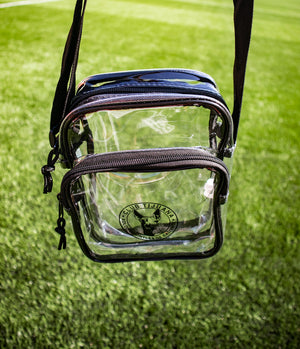 BOLSA RUP CANGURERA TRANSPARENTE LOGO.