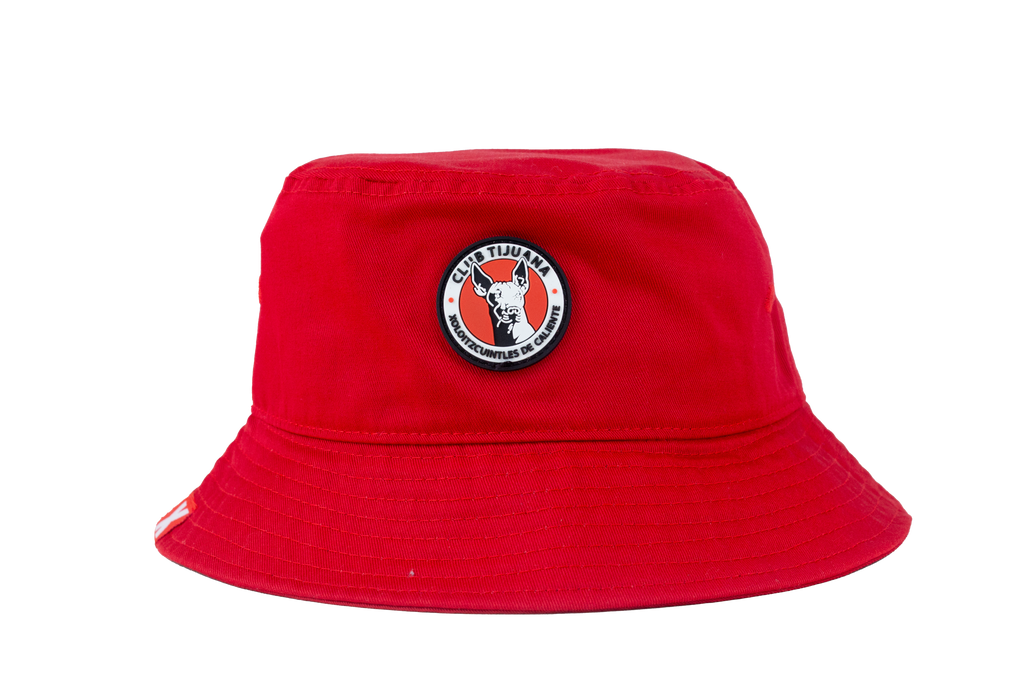GORRO PUR NIÑO ROJO PESCADOR LOGO.