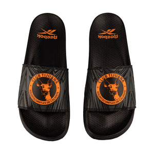 SANDALIAS REB FULGERE LOGO NARANJA NEGRO