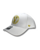 GORRA 47B METALLIC SNAP MVP LOGO DORADO BLANCO