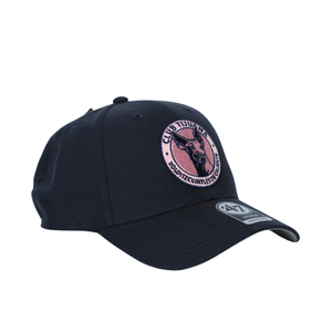 GORRA 47B 47 MVP LOGO ROSA NEGRO