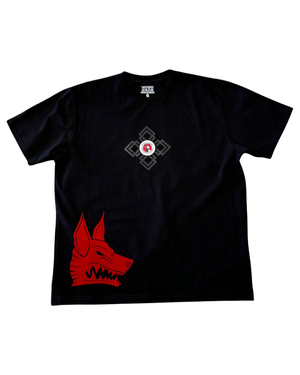 PLAYERA LAJ CABEZA AZTECA LOGO HOMBRE