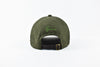 GORRA KIBLO GAMUZA LOGO VERDE.