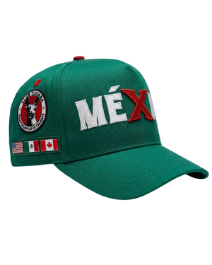 GORRA JCH MEXICO VERDE HOMBRE