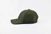 GORRA KIBLO GAMUZA LOGO VERDE.