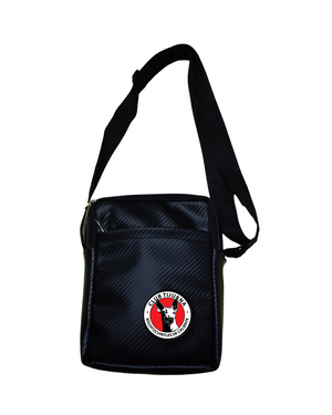BOLSA HEYBRO CANGURERA VINIPIEL LOGO