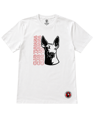 PLAYERA LAJ CLUB TIJUANA HERMOSO BLANCO HOMBRE