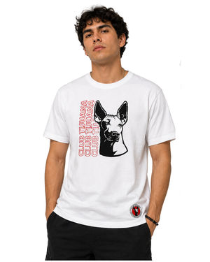 PLAYERA LAJ CLUB TIJUANA HERMOSO BLANCO HOMBRE
