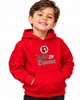 SUDADERA LAJ HOODIE HECHO EN TIJUANA ROJO NIÑO