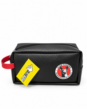 BOLSA HEYBRO COSMETIQUERA VINIPIEL LOGO