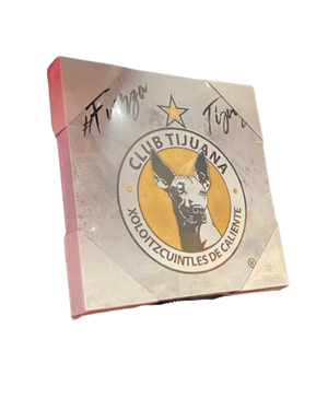 CUADRO ART METALICO FOIL LOGO GRIS