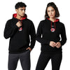 SUDADERA REB CL26-AP26 HOODIE NEGRO HOMBRE XO1018