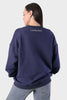 SUDADERA LIR LOGO XOLOS AZUL MUJER