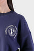 SUDADERA LIR LOGO XOLOS AZUL MUJER