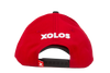 GORRA PUR ROJO LOGO XOLOS