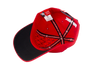 GORRA PUR ROJO LOGO XOLOS