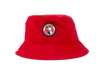 GORRO PUR NIÑO ROJO PESCADOR LOGO.