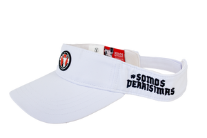 VISOR PUR BLANCO LOGO #SOMOSPERRISIMAS.