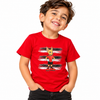 PLAYERA LAJ ALGODON XOLITO ROJO NINO