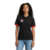 POLO REB CL26-AP26 LOGO NEGRO MUJER XO1023