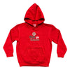 SUDADERA LAJ HOODIE HECHO EN TIJUANA ROJO NIÑO