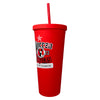 VASO LAJ FUERZA TIJUAS PLASTICO POPOTE