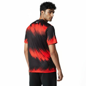 PLAYERA REB CL26-AP26 CALENTAMIENTO ROJINEGRO HOMBRE XO1032